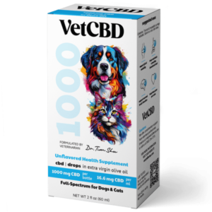 1000mg Full-Spectrum CBD Tincture for Dogs & Cats