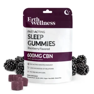 SLEEP CBN Gummies THC Free* - Vegan - Sleepy Blackberry - 600mg