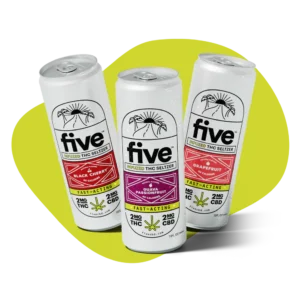 variety 6-pack fast-acting 2mg thc seltzers